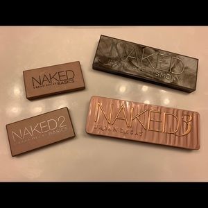 Urban Decay Naked3, Naked Smoky, Basics & Basics2